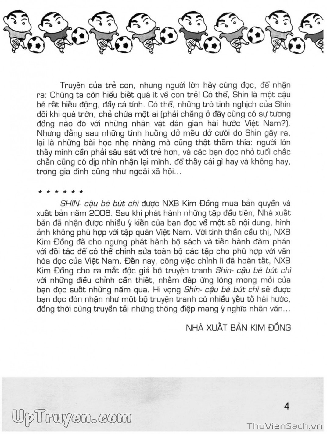 Truyện Tranh Shin - Cậu Bé Bút Chì trang 3