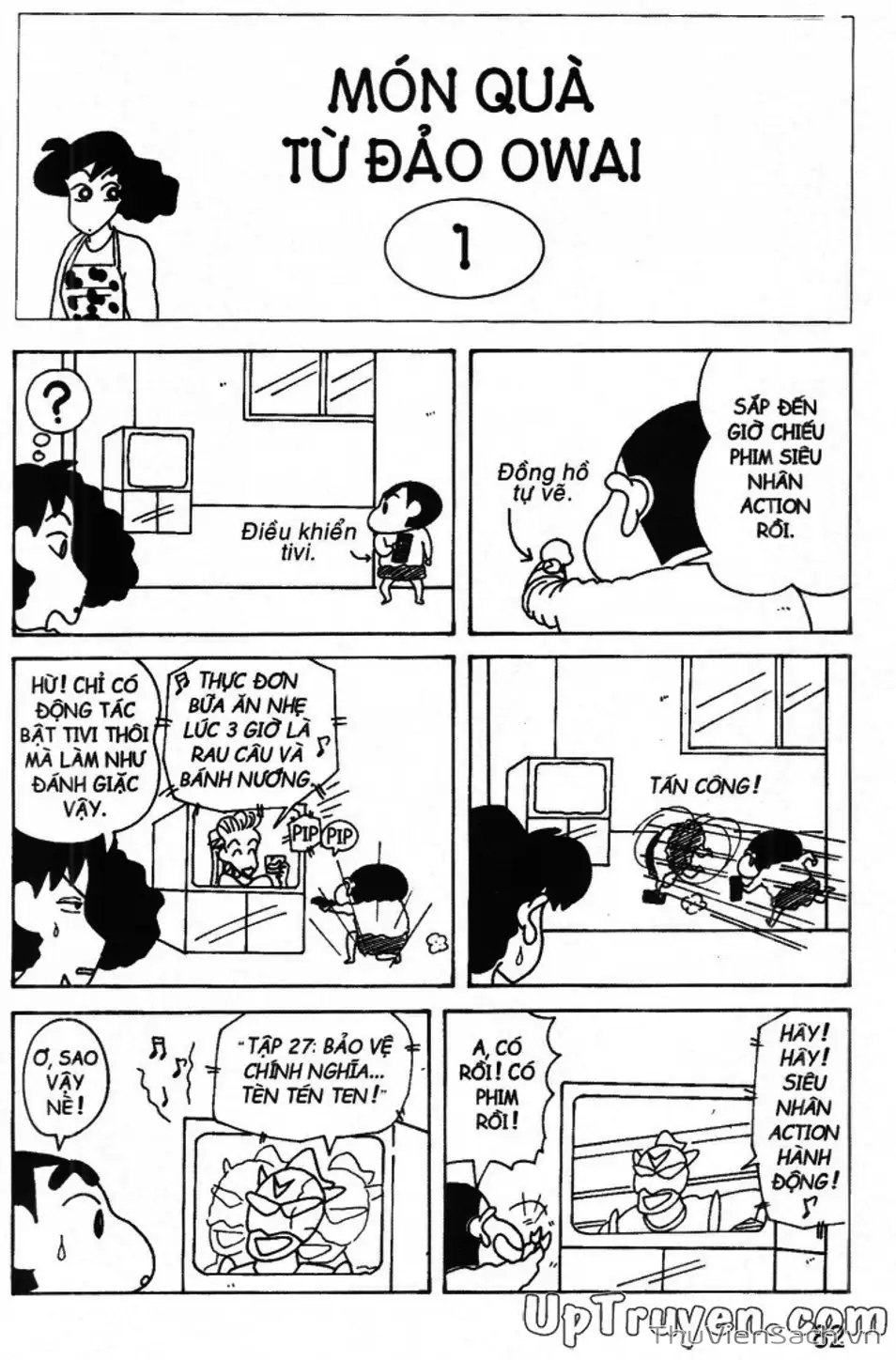 Truyện Tranh Shin - Cậu Bé Bút Chì trang 3