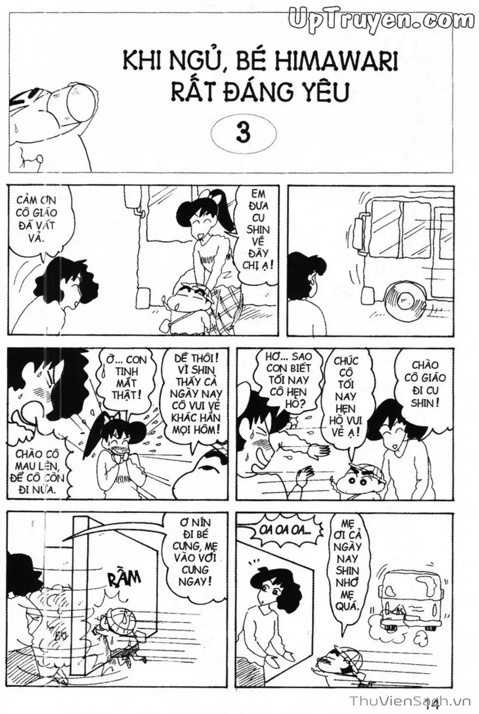 Truyện Tranh Shin - Cậu Bé Bút Chì trang 3