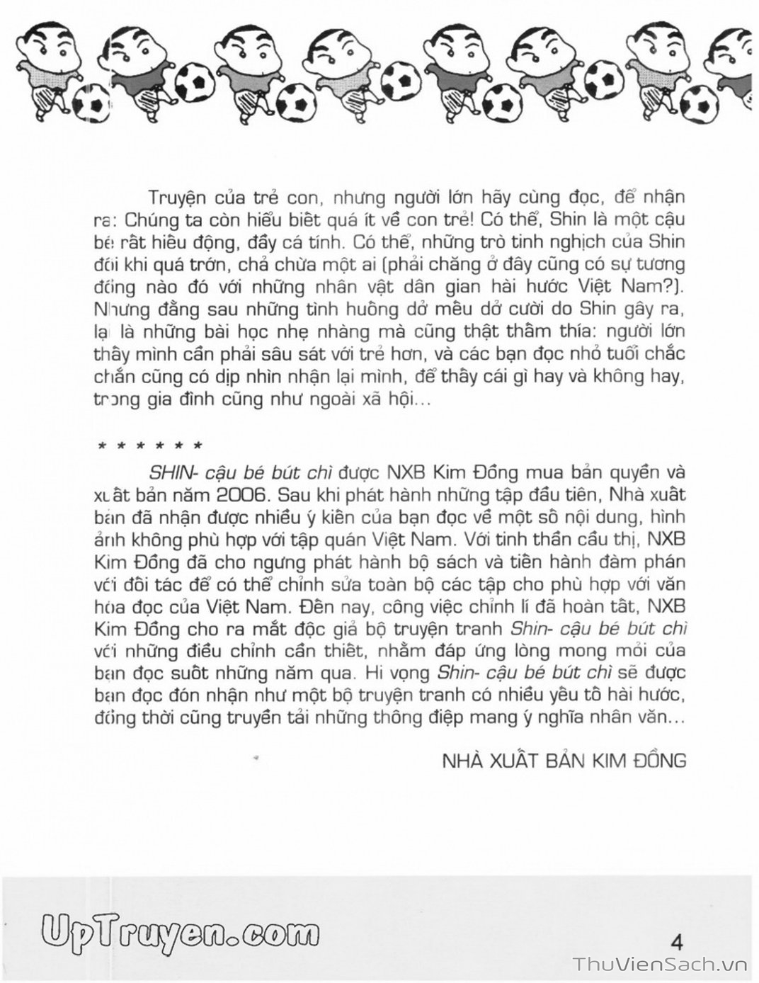 Truyện Tranh Shin - Cậu Bé Bút Chì trang 3