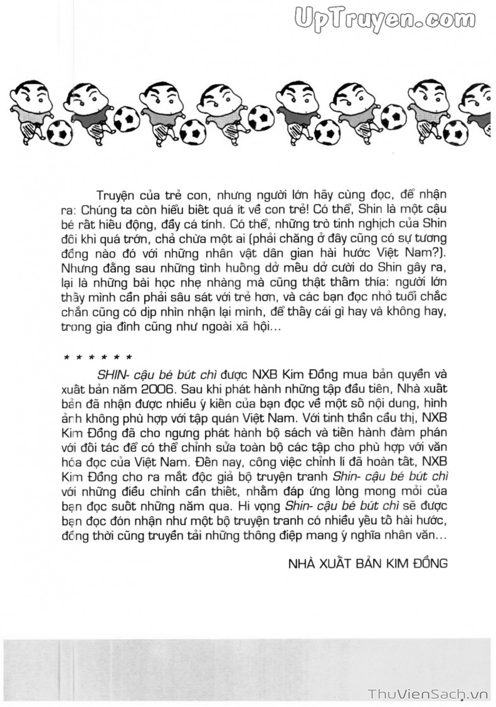 Truyện Tranh Shin - Cậu Bé Bút Chì trang 3