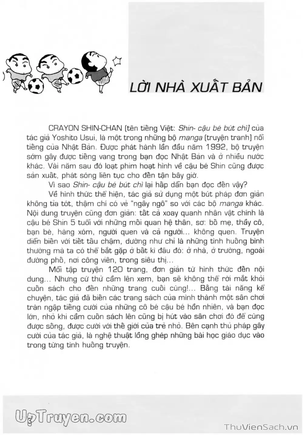 Truyện Tranh Shin - Cậu Bé Bút Chì trang 3