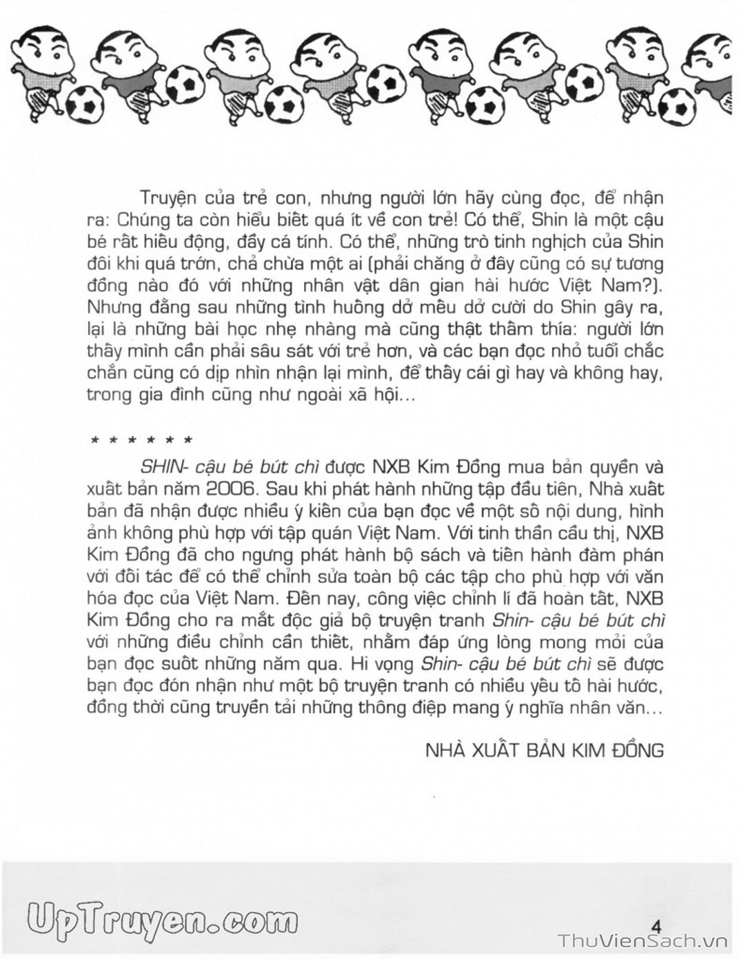 Truyện Tranh Shin - Cậu Bé Bút Chì trang 3