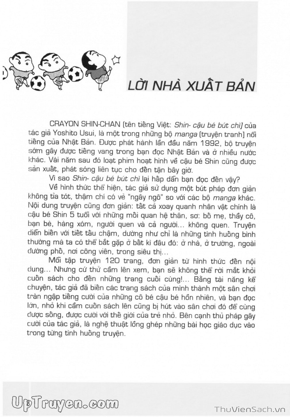 Truyện Tranh Shin - Cậu Bé Bút Chì trang 3