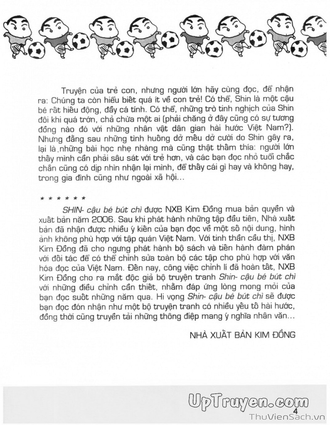 Truyện Tranh Shin - Cậu Bé Bút Chì trang 3