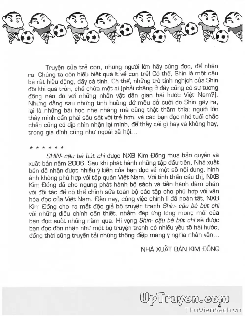 Truyện Tranh Shin - Cậu Bé Bút Chì trang 3