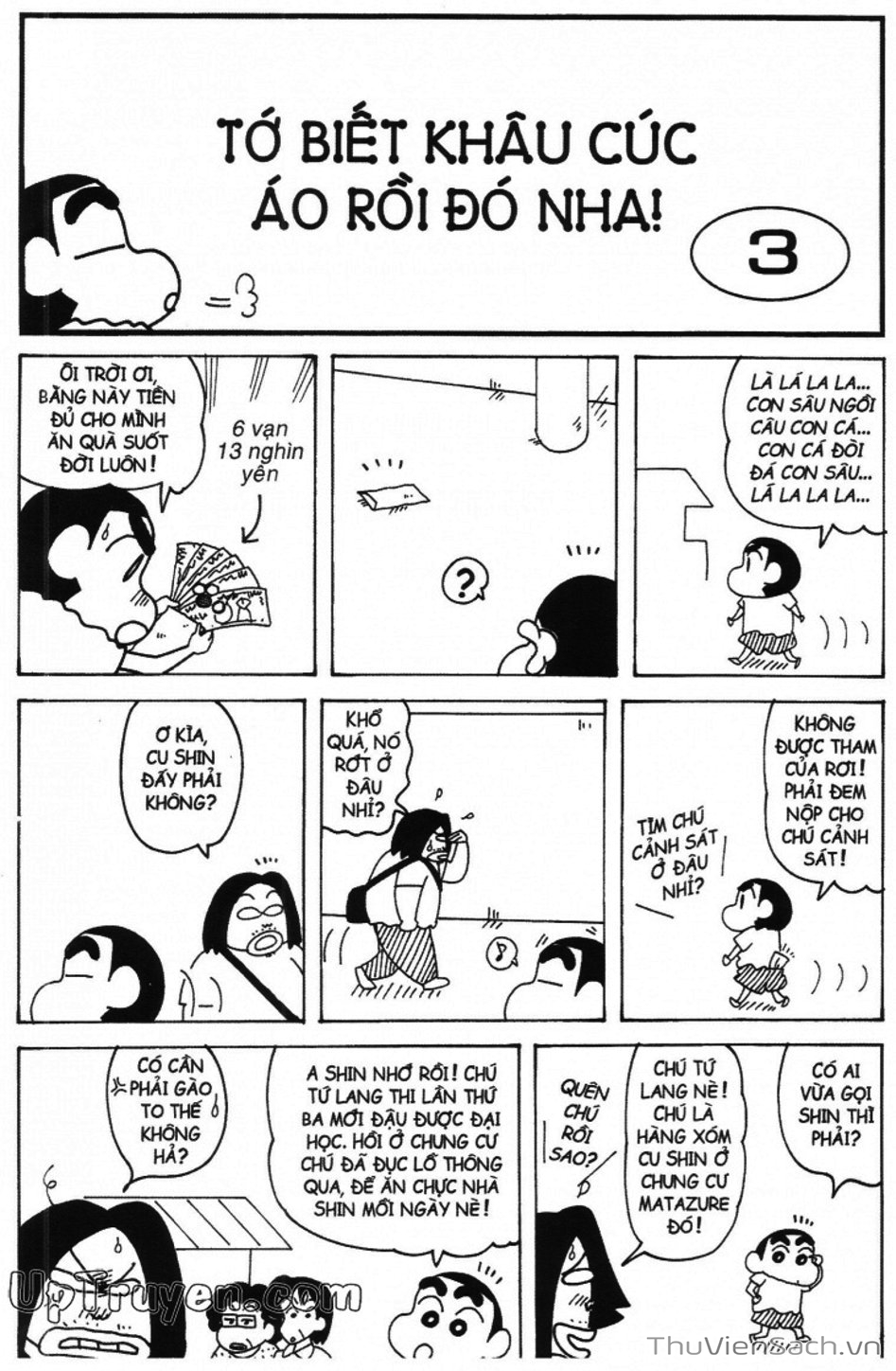 Truyện Tranh Shin - Cậu Bé Bút Chì trang 3