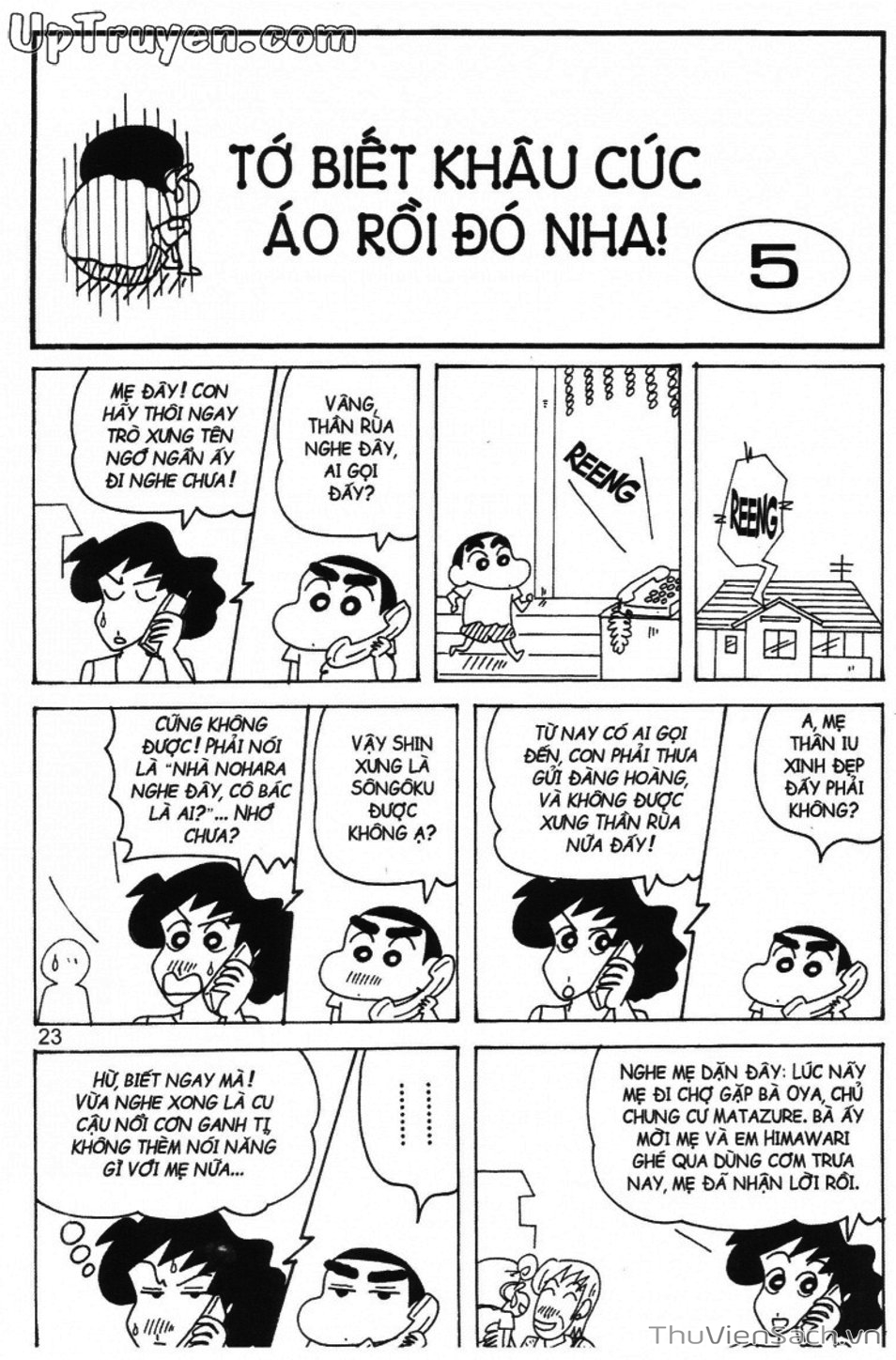 Truyện Tranh Shin - Cậu Bé Bút Chì trang 3