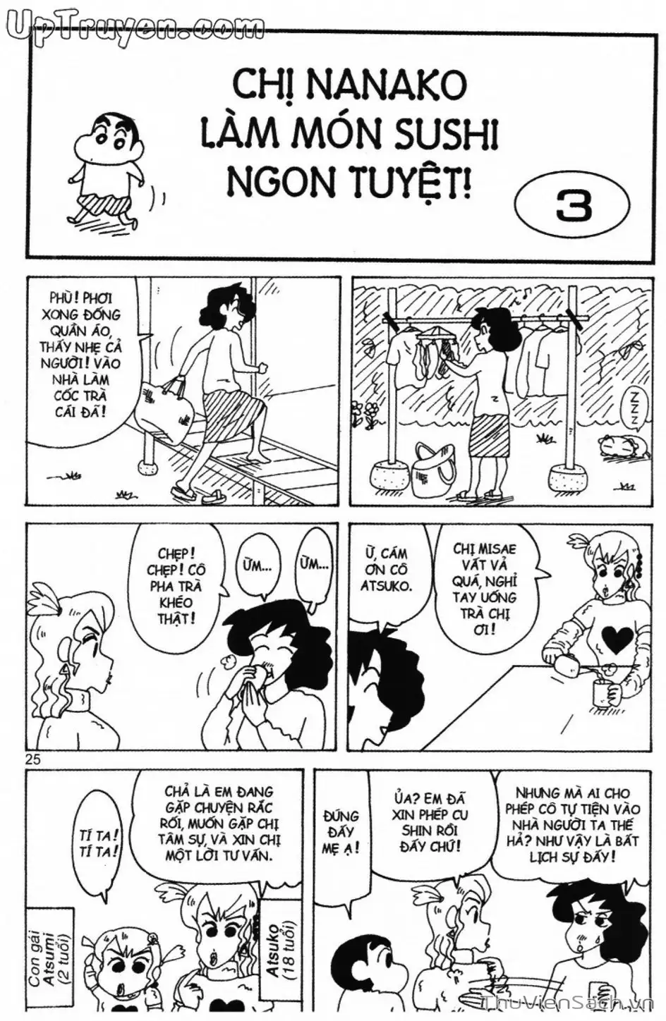 Truyện Tranh Shin - Cậu Bé Bút Chì trang 3