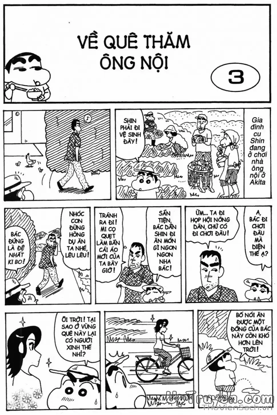 Truyện Tranh Shin - Cậu Bé Bút Chì trang 3