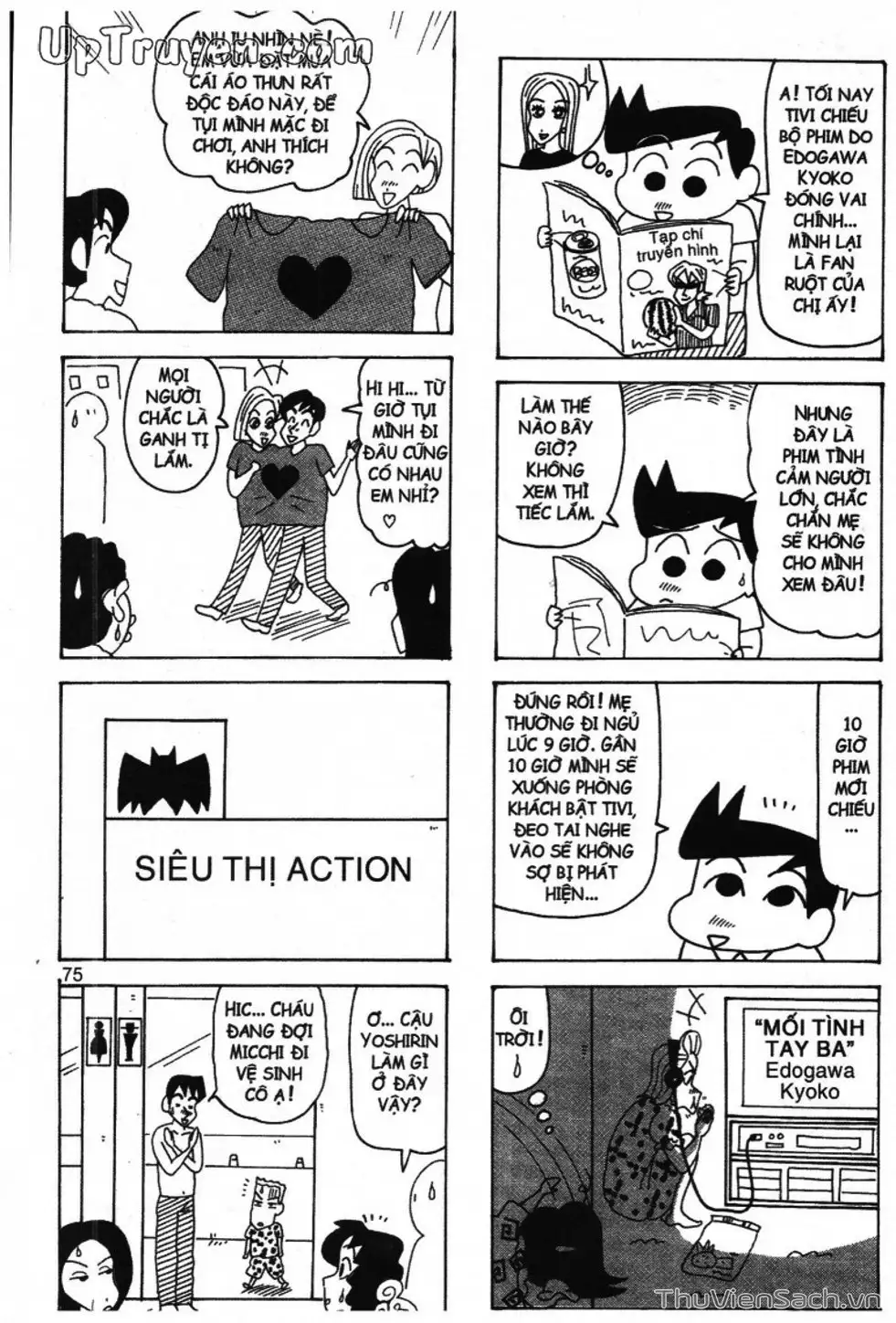 Truyện Tranh Shin - Cậu Bé Bút Chì trang 3