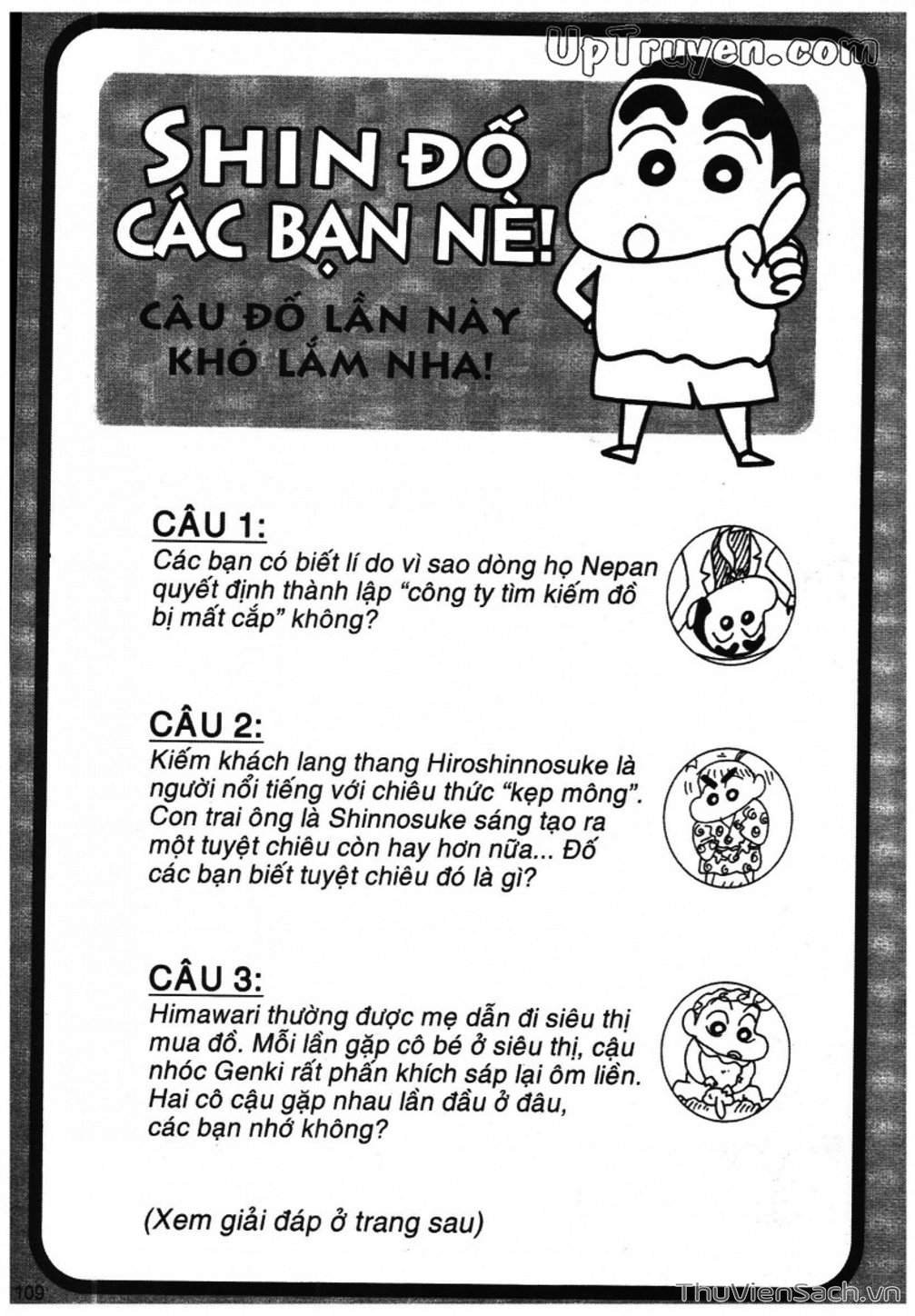 Truyện Tranh Shin - Cậu Bé Bút Chì trang 3