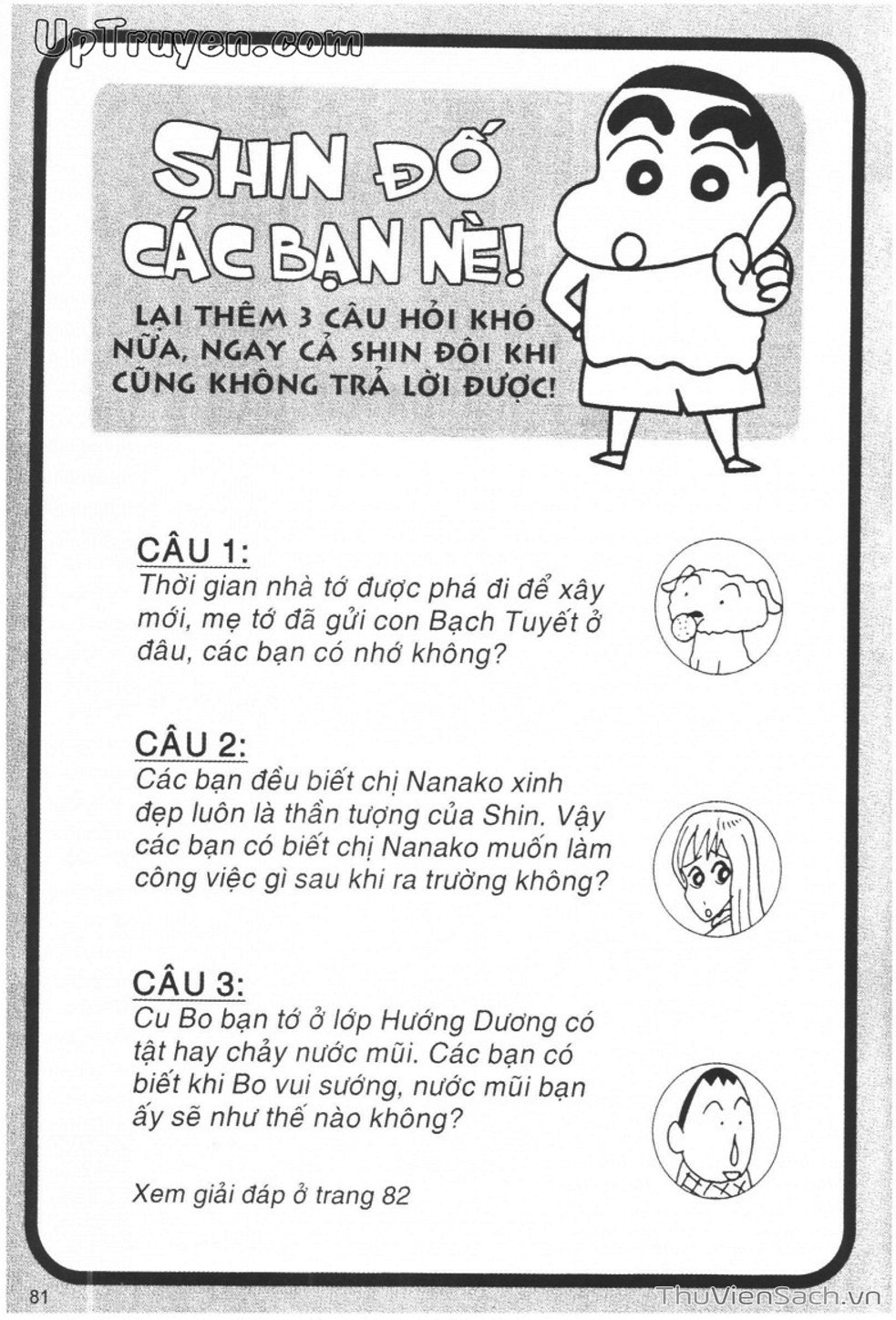 Truyện Tranh Shin - Cậu Bé Bút Chì trang 3