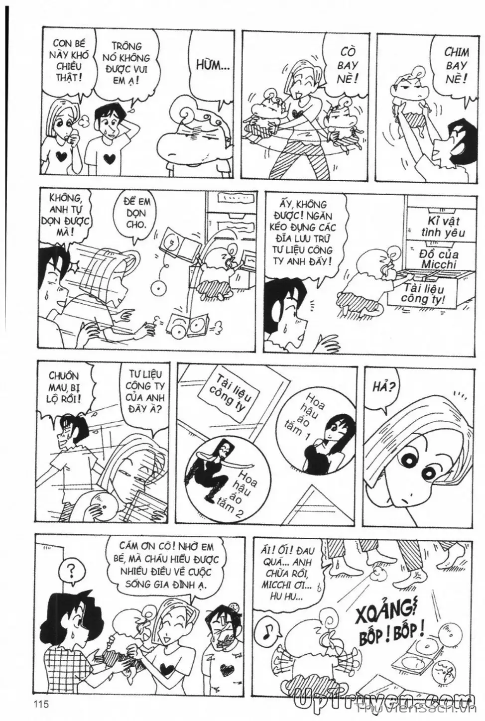 Truyện Tranh Shin - Cậu Bé Bút Chì trang 3