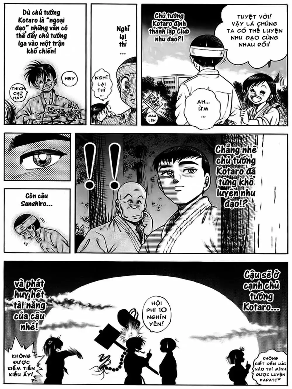 Truyện Tranh Đại Ca Đi Học Judo - Shin Kotaro Makaritoru! Juudouhen trang 5