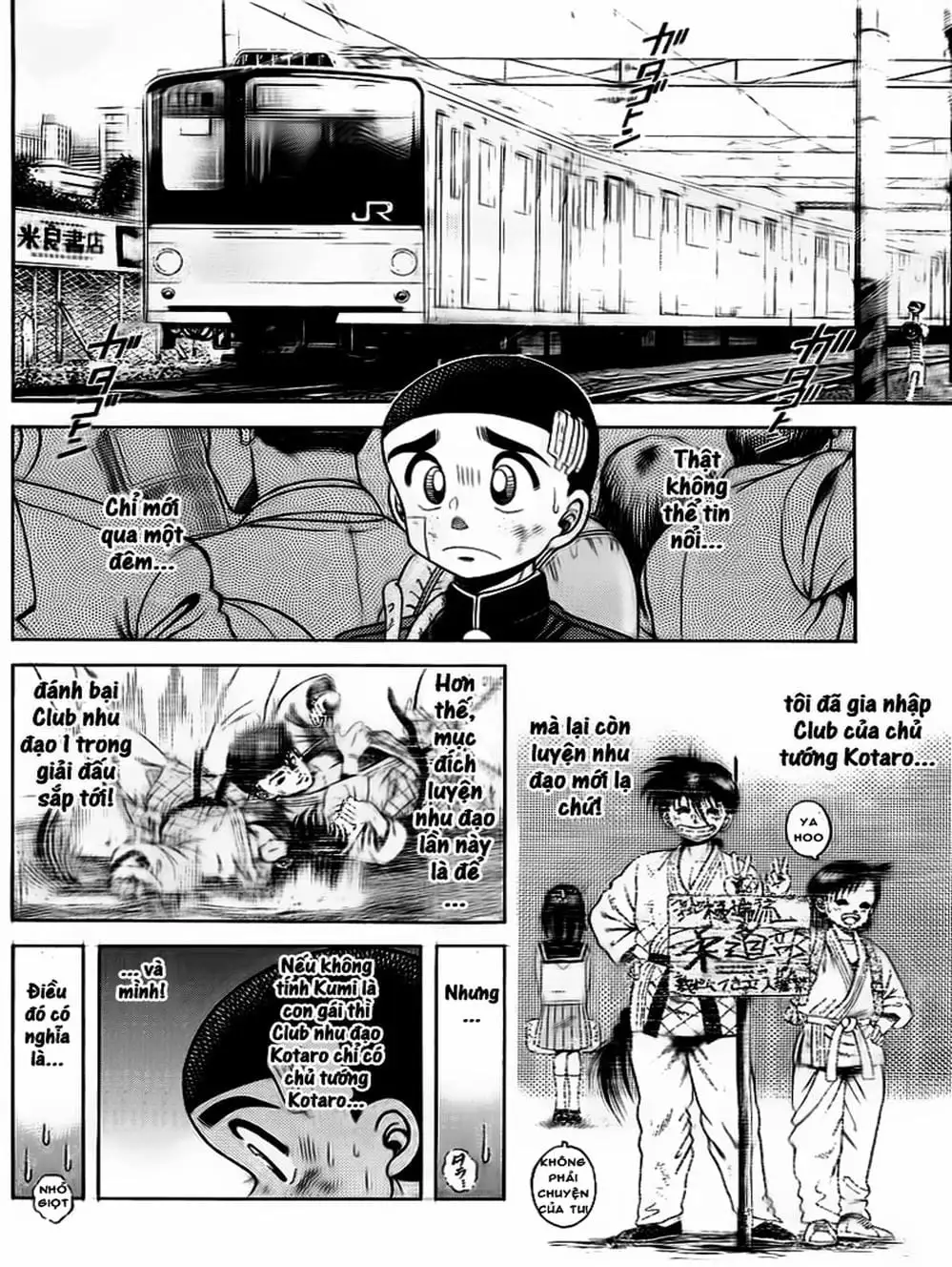 Truyện Tranh Đại Ca Đi Học Judo - Shin Kotaro Makaritoru! Juudouhen trang 5