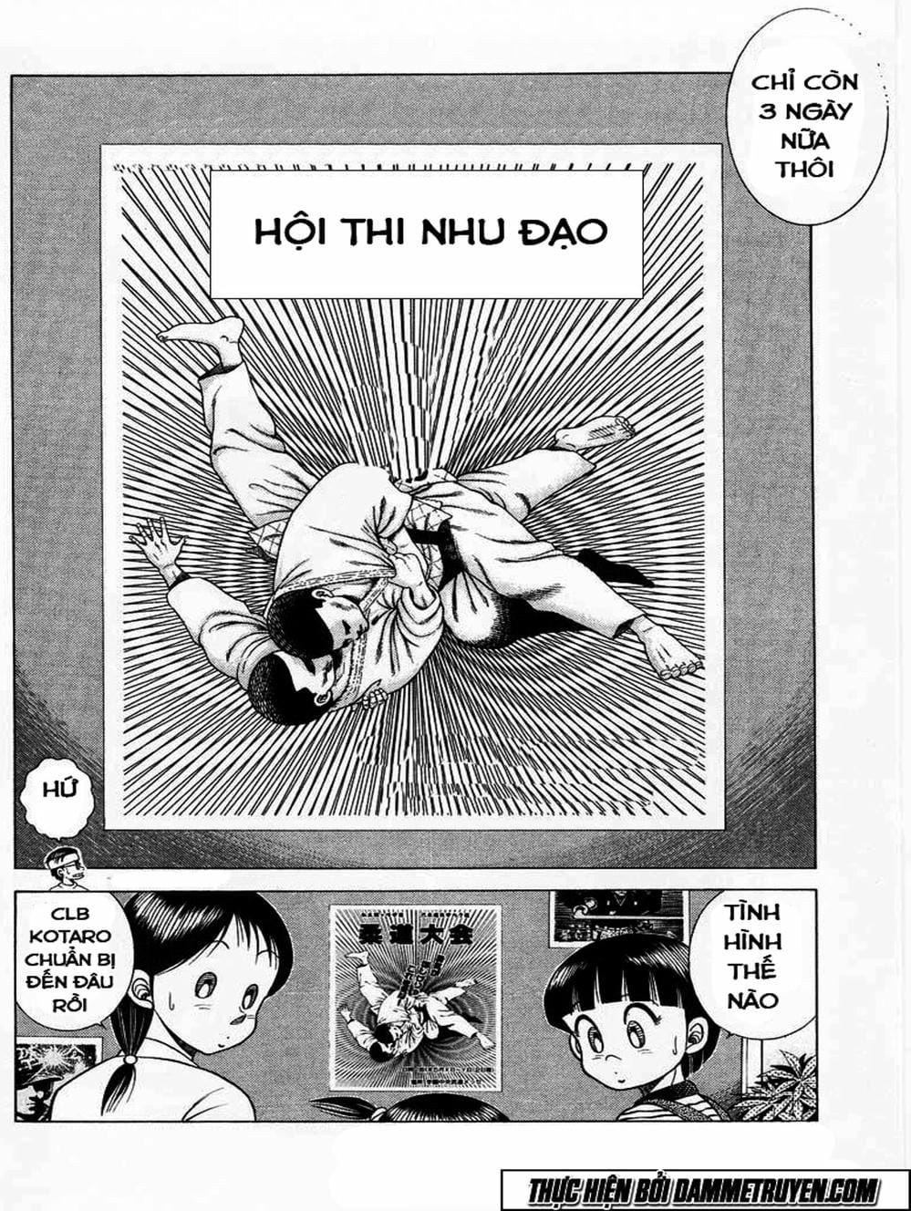 Truyện Tranh Đại Ca Đi Học Judo - Shin Kotaro Makaritoru! Juudouhen trang 5