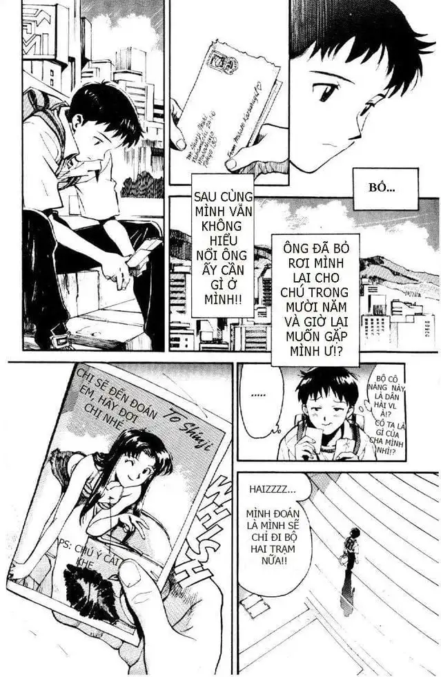 Truyện Tranh Đặc Nhiệm Không Gian - Shin Seiki Evangelion trang 11