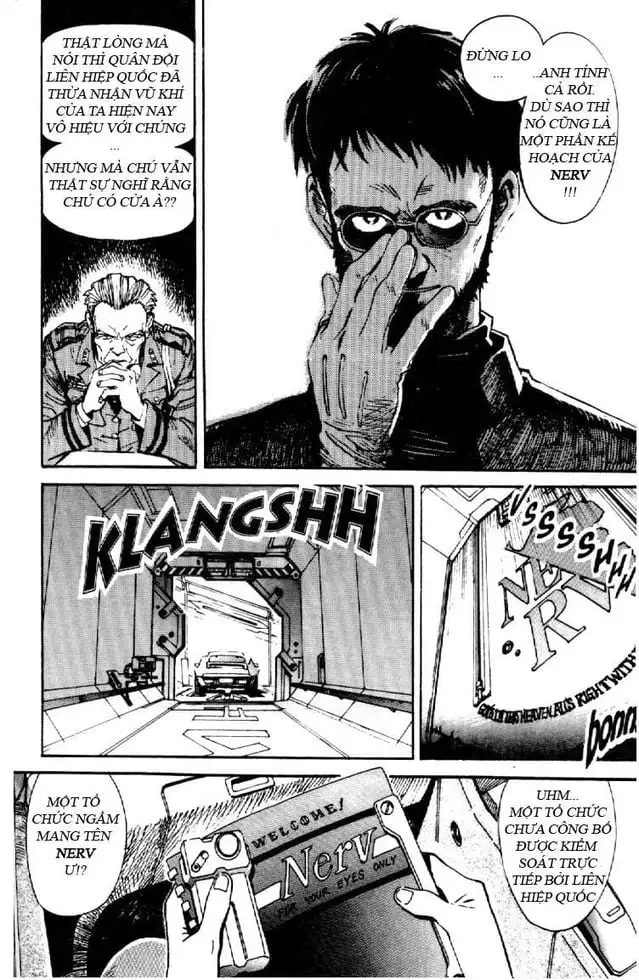 Truyện Tranh Đặc Nhiệm Không Gian - Shin Seiki Evangelion trang 11