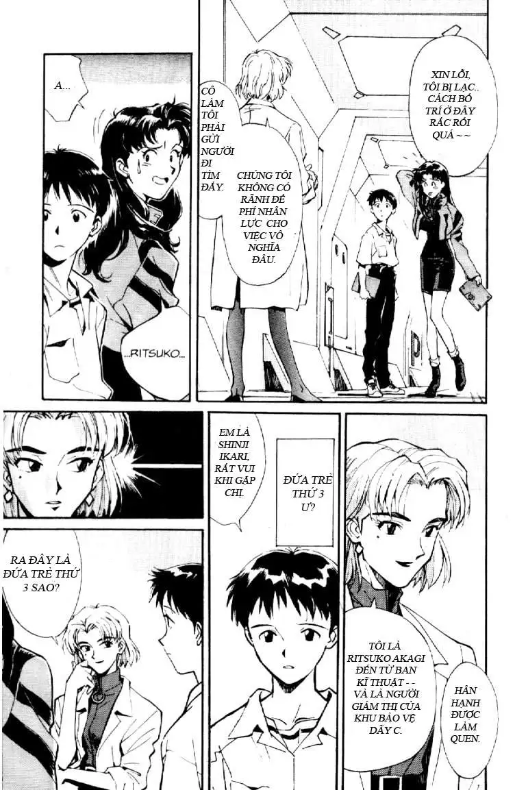 Truyện Tranh Đặc Nhiệm Không Gian - Shin Seiki Evangelion trang 11