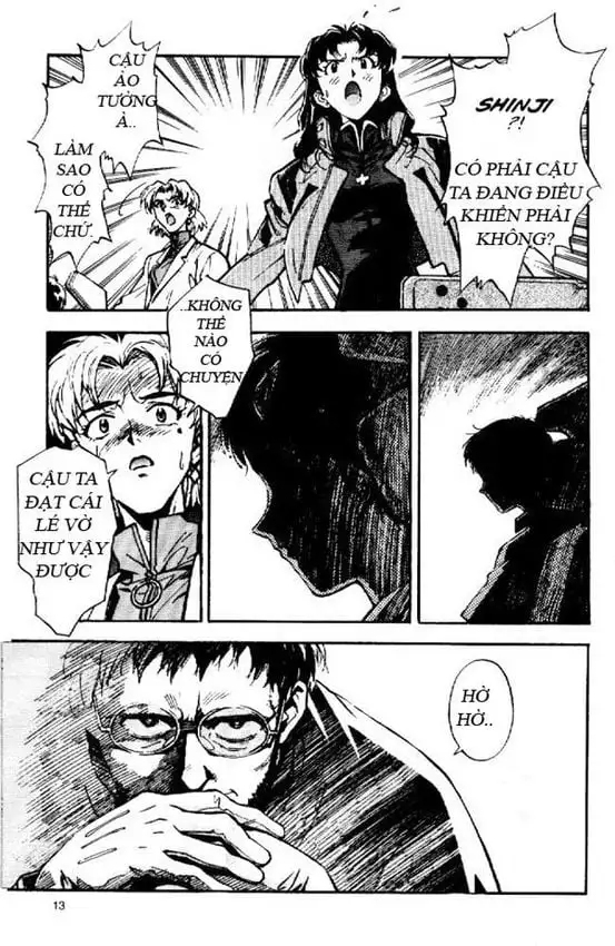 Truyện Tranh Đặc Nhiệm Không Gian - Shin Seiki Evangelion trang 11