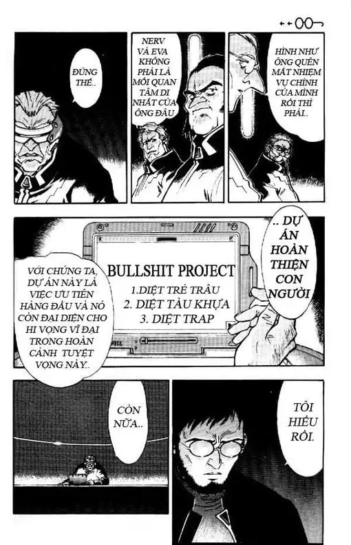 Truyện Tranh Đặc Nhiệm Không Gian - Shin Seiki Evangelion trang 11