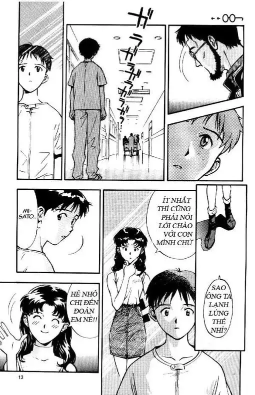 Truyện Tranh Đặc Nhiệm Không Gian - Shin Seiki Evangelion trang 11