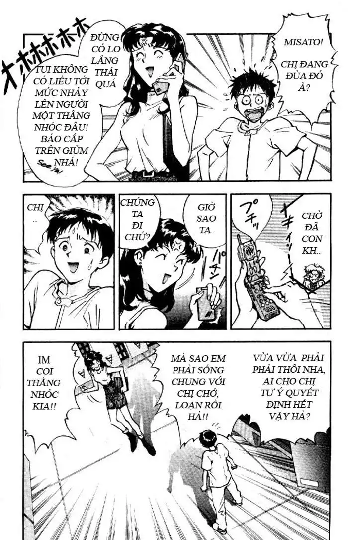 Truyện Tranh Đặc Nhiệm Không Gian - Shin Seiki Evangelion trang 11