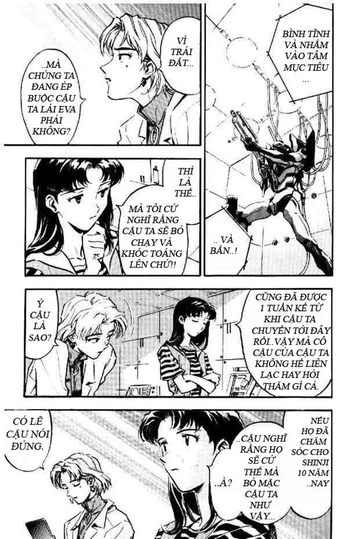 Truyện Tranh Đặc Nhiệm Không Gian - Shin Seiki Evangelion trang 11