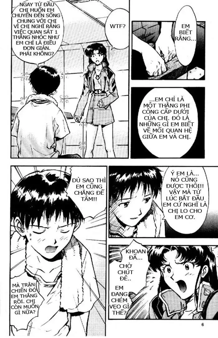 Truyện Tranh Đặc Nhiệm Không Gian - Shin Seiki Evangelion trang 11