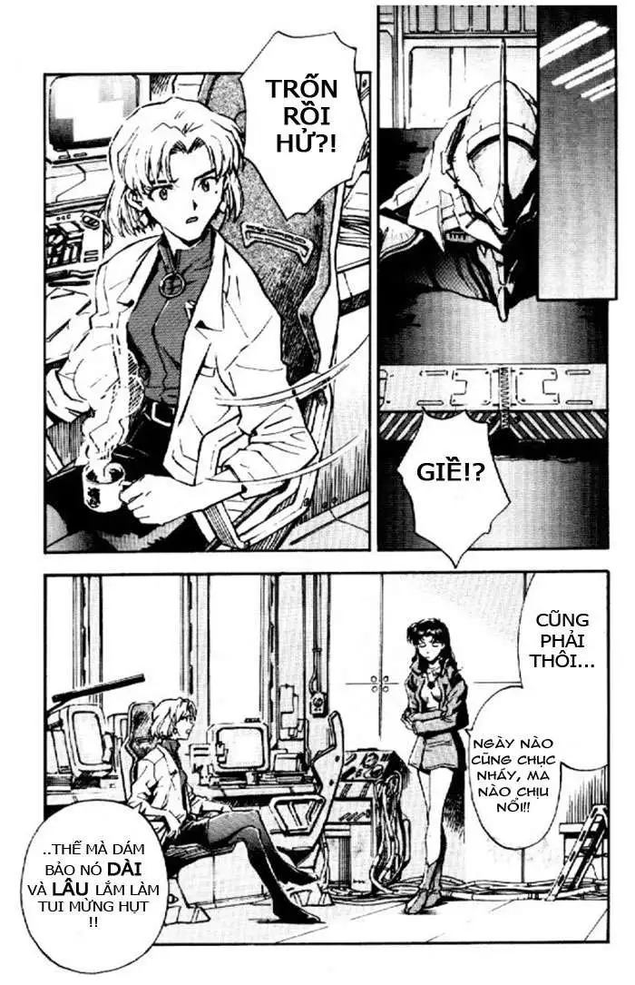 Truyện Tranh Đặc Nhiệm Không Gian - Shin Seiki Evangelion trang 11