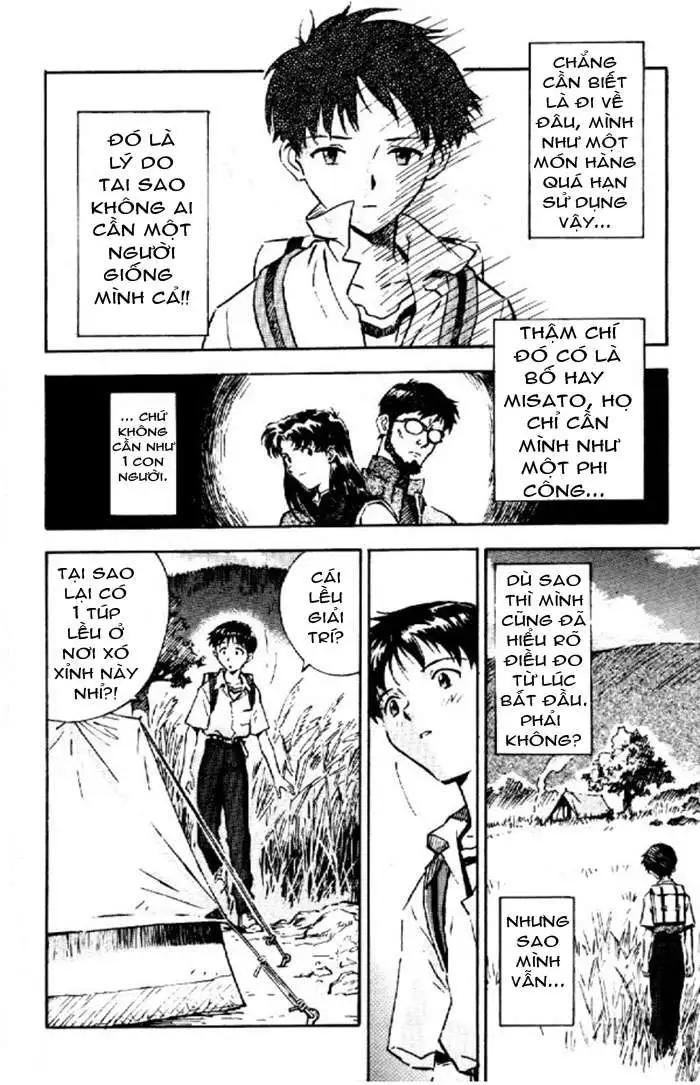 Truyện Tranh Đặc Nhiệm Không Gian - Shin Seiki Evangelion trang 11