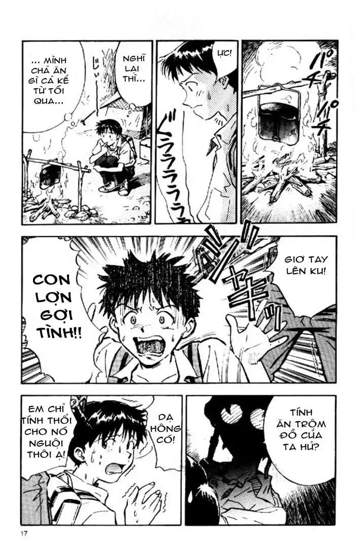 Truyện Tranh Đặc Nhiệm Không Gian - Shin Seiki Evangelion trang 11