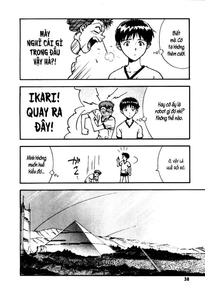 Truyện Tranh Đặc Nhiệm Không Gian - Shin Seiki Evangelion trang 11