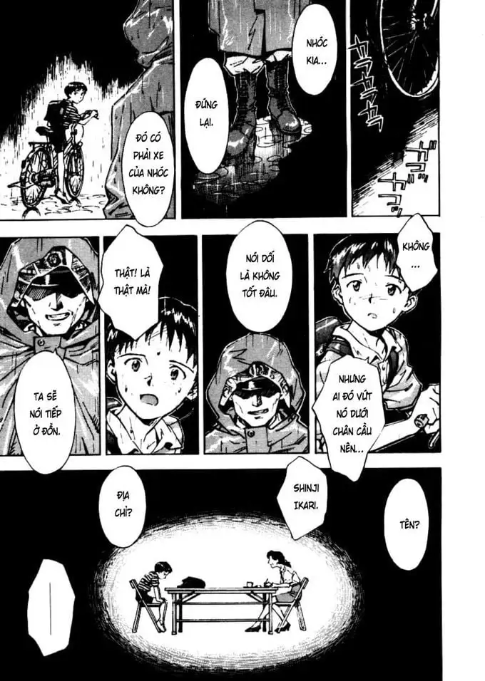 Truyện Tranh Đặc Nhiệm Không Gian - Shin Seiki Evangelion trang 11