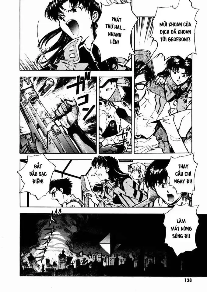 Truyện Tranh Đặc Nhiệm Không Gian - Shin Seiki Evangelion trang 11