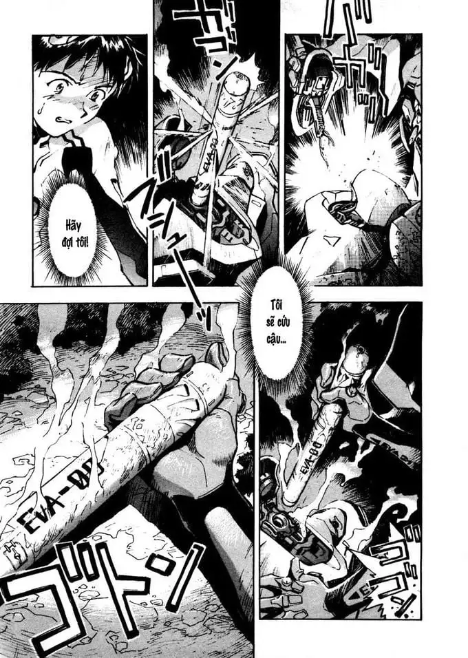 Truyện Tranh Đặc Nhiệm Không Gian - Shin Seiki Evangelion trang 11