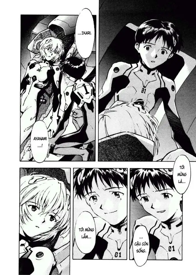 Truyện Tranh Đặc Nhiệm Không Gian - Shin Seiki Evangelion trang 11
