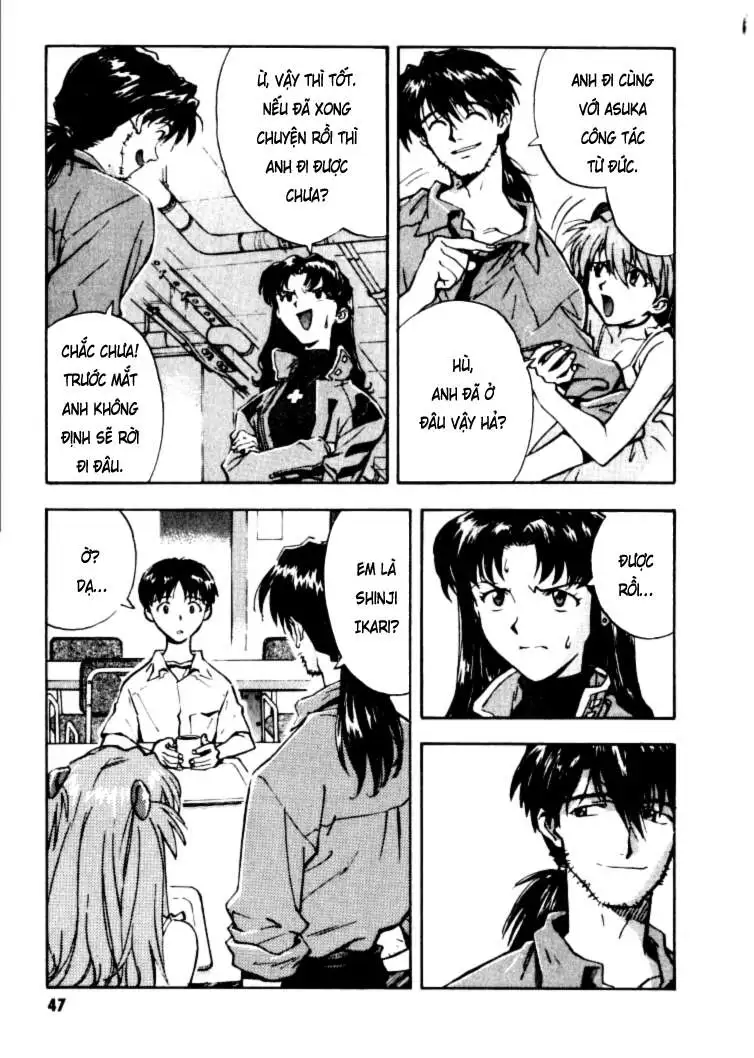 Truyện Tranh Đặc Nhiệm Không Gian - Shin Seiki Evangelion trang 11