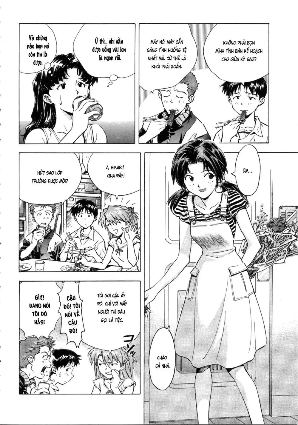 Truyện Tranh Đặc Nhiệm Không Gian - Shin Seiki Evangelion trang 11