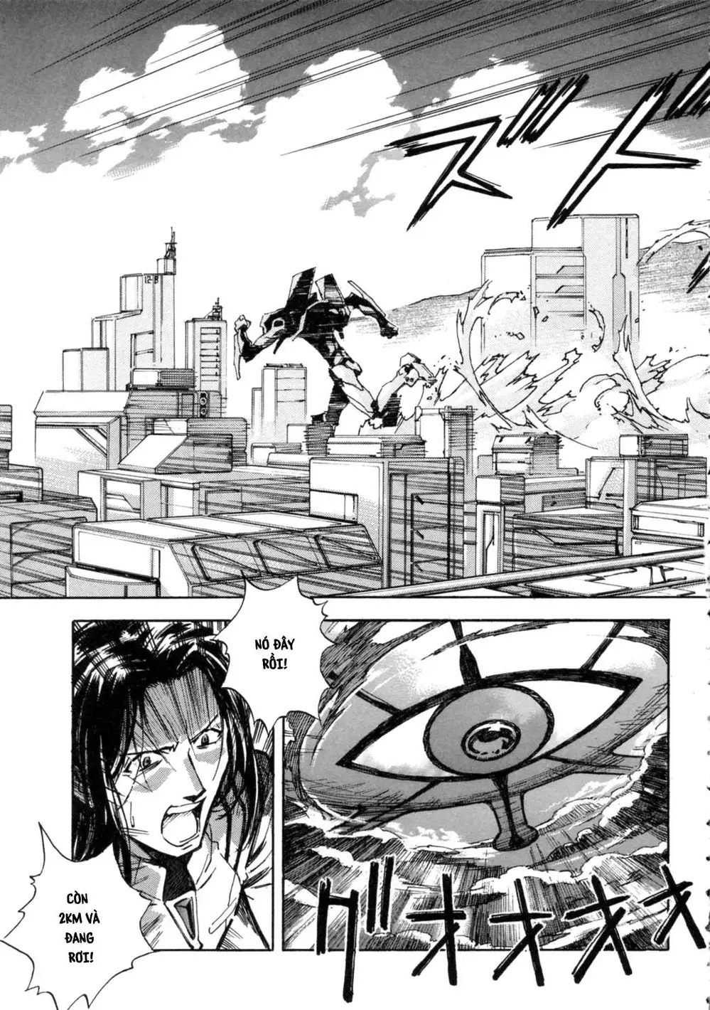 Truyện Tranh Đặc Nhiệm Không Gian - Shin Seiki Evangelion trang 11