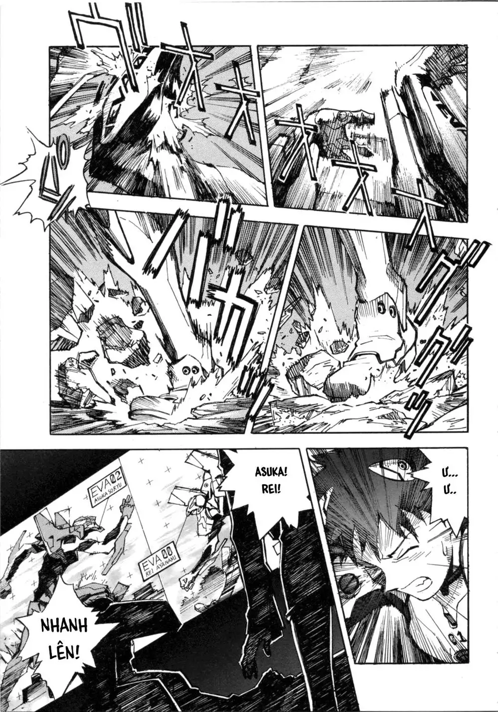 Truyện Tranh Đặc Nhiệm Không Gian - Shin Seiki Evangelion trang 11