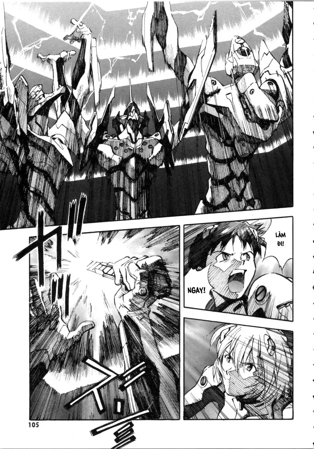 Truyện Tranh Đặc Nhiệm Không Gian - Shin Seiki Evangelion trang 11