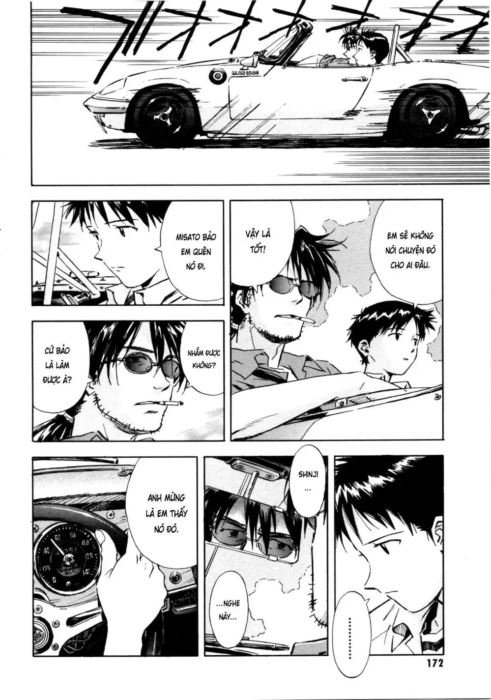 Truyện Tranh Đặc Nhiệm Không Gian - Shin Seiki Evangelion trang 11