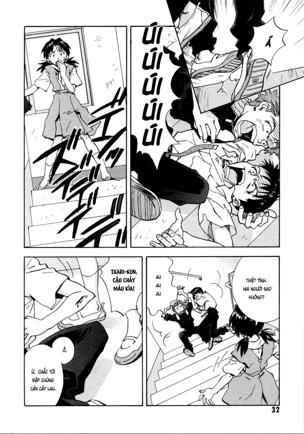 Truyện Tranh Đặc Nhiệm Không Gian - Shin Seiki Evangelion trang 11