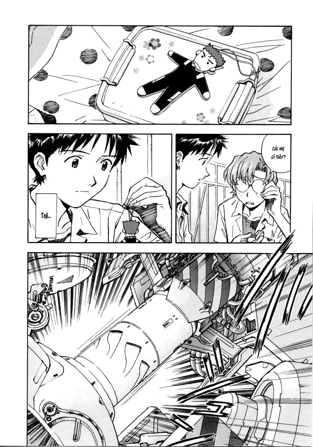 Truyện Tranh Đặc Nhiệm Không Gian - Shin Seiki Evangelion trang 11