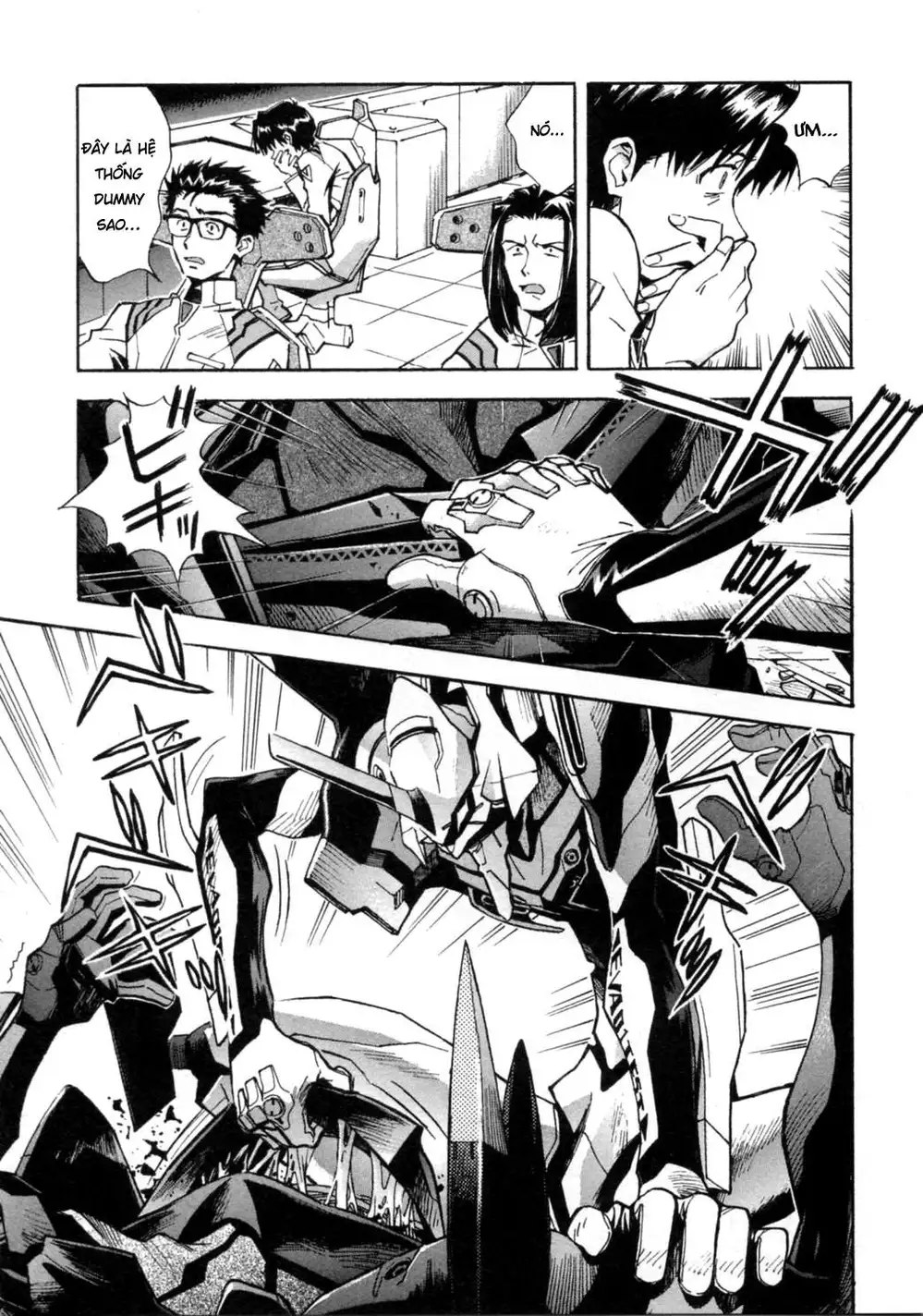 Truyện Tranh Đặc Nhiệm Không Gian - Shin Seiki Evangelion trang 11