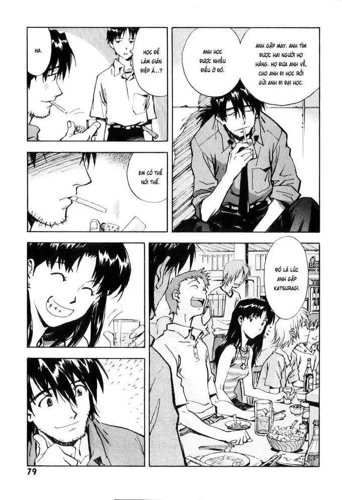 Truyện Tranh Đặc Nhiệm Không Gian - Shin Seiki Evangelion trang 11