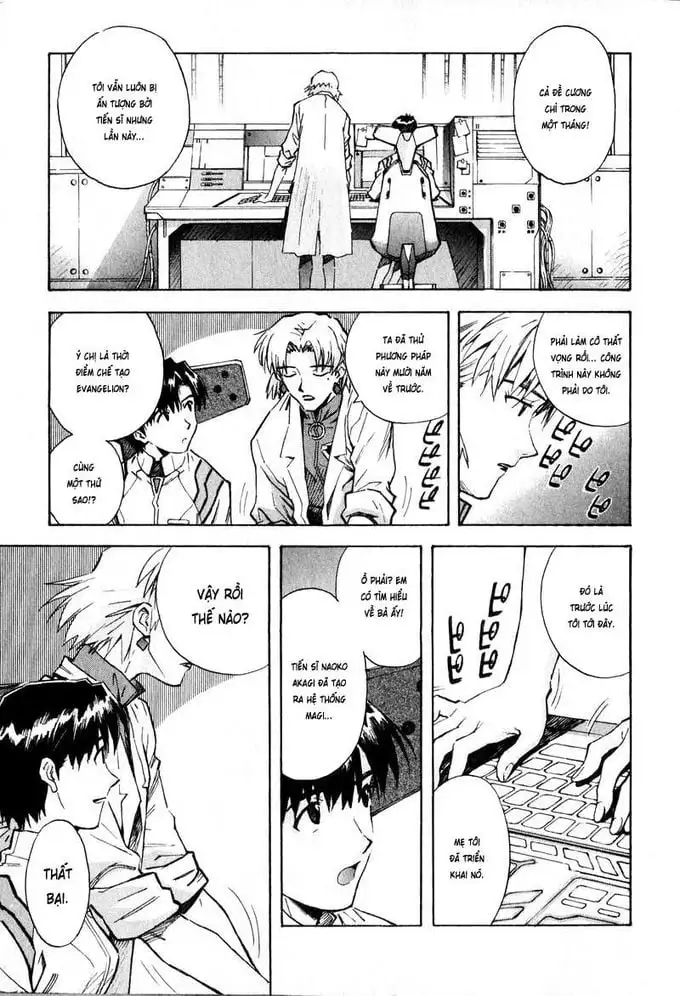 Truyện Tranh Đặc Nhiệm Không Gian - Shin Seiki Evangelion trang 11