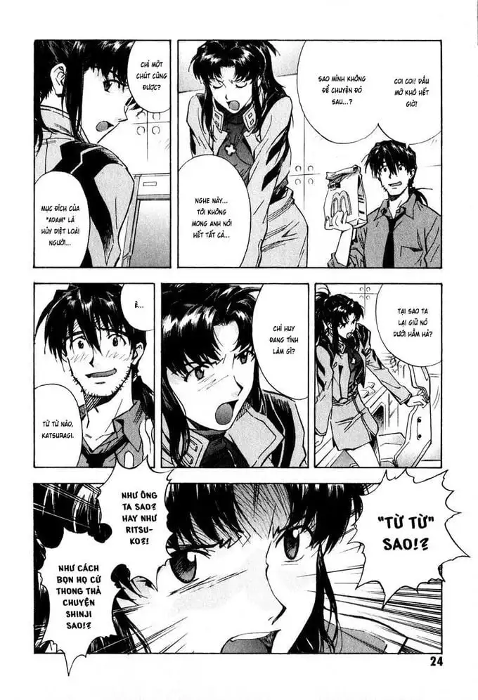 Truyện Tranh Đặc Nhiệm Không Gian - Shin Seiki Evangelion trang 11